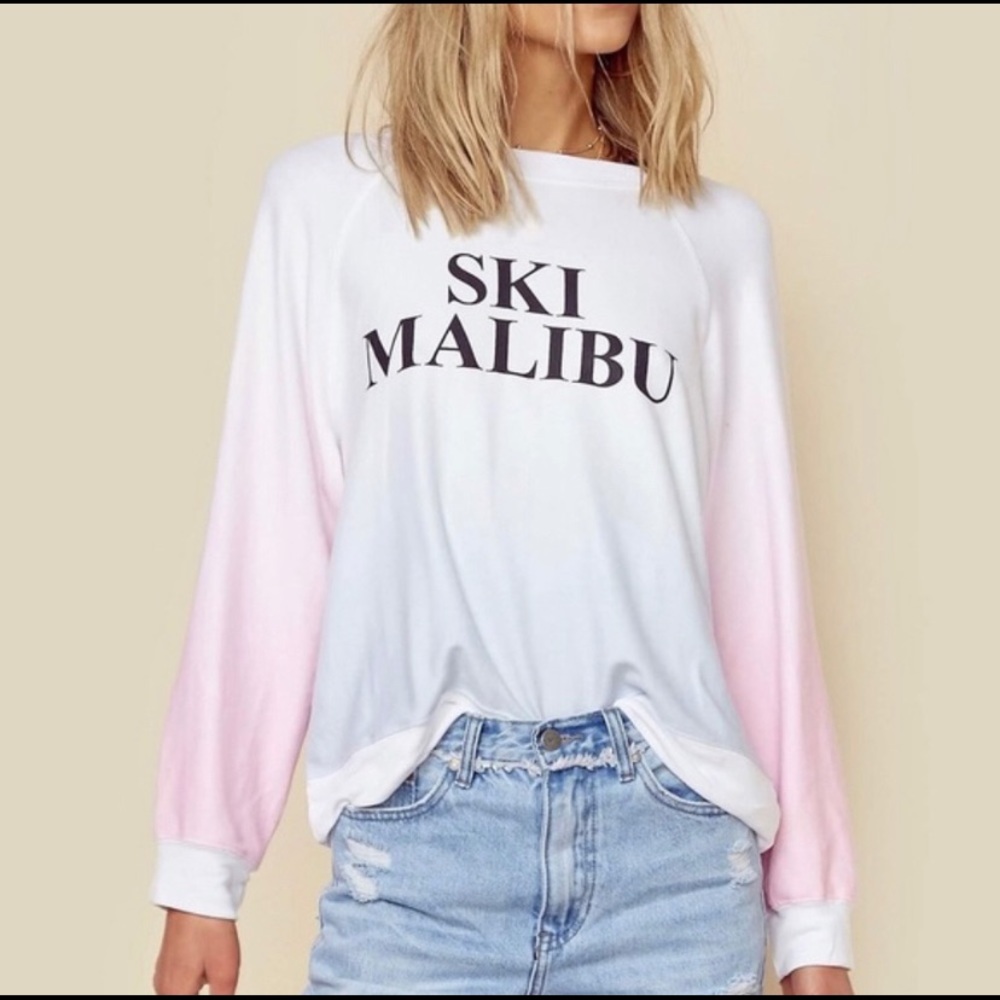 NWT Wildfox Ski Malibu Crewneck